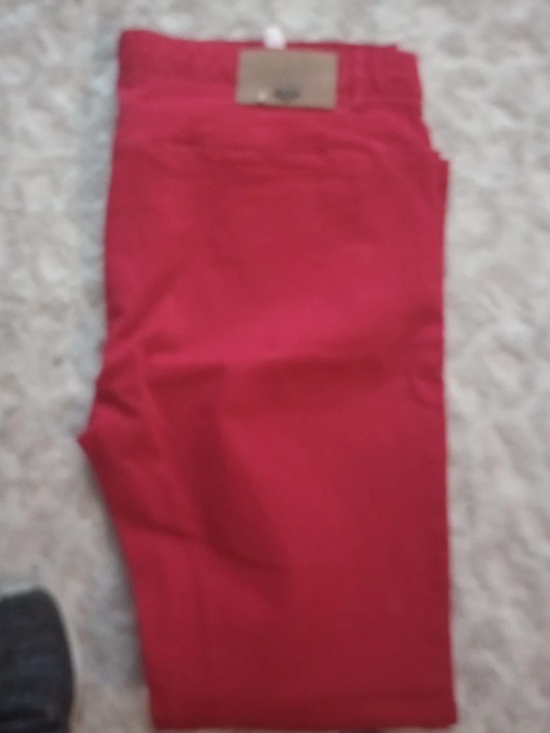 Red Men's Pants