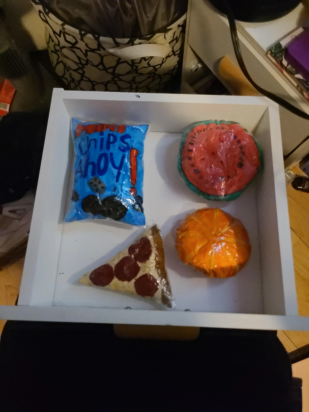 DIY Paper Food Squishies Set