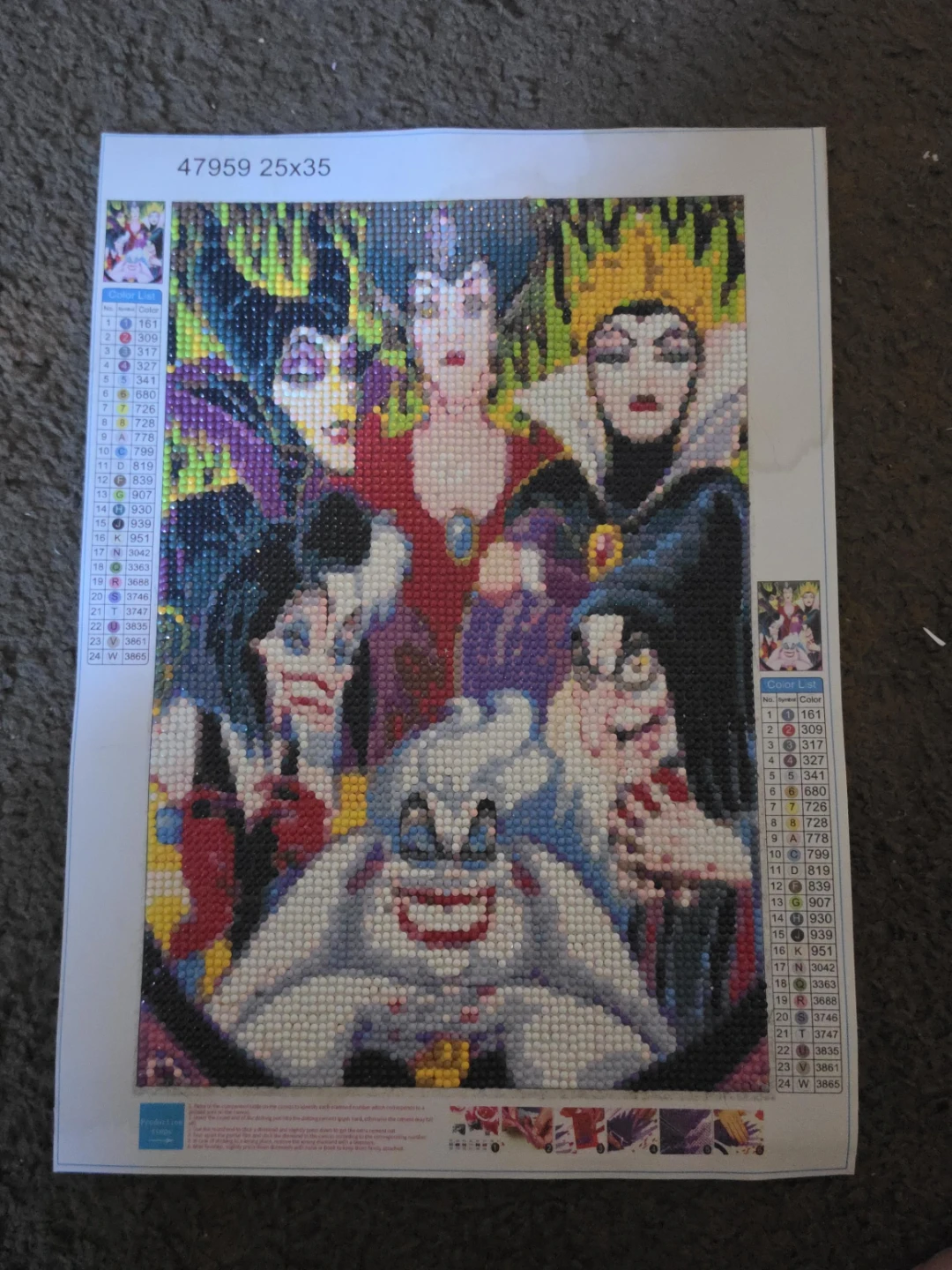 Disney Villains Diamond Painting