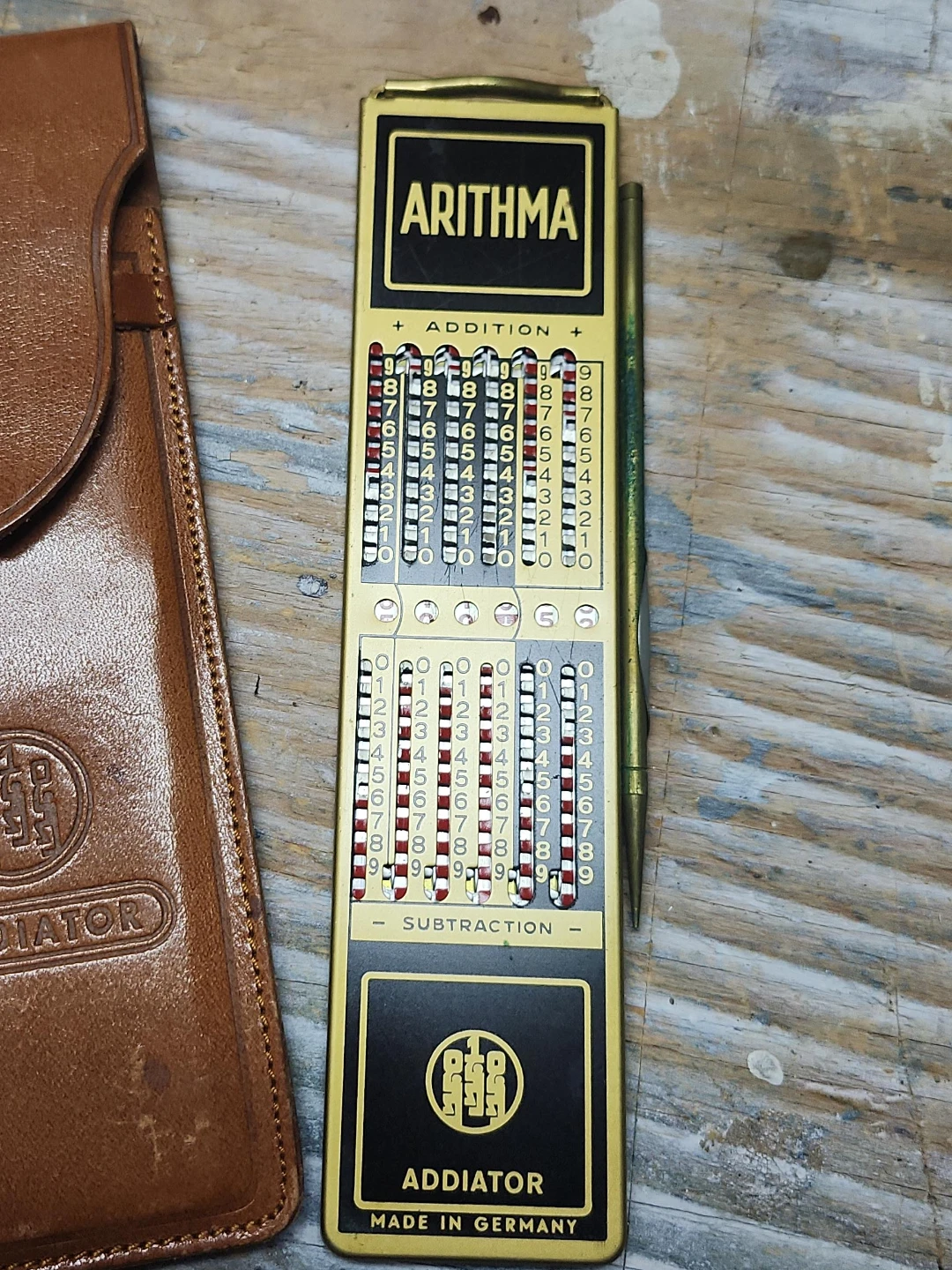 Addiator Arithma ABacus Calculator