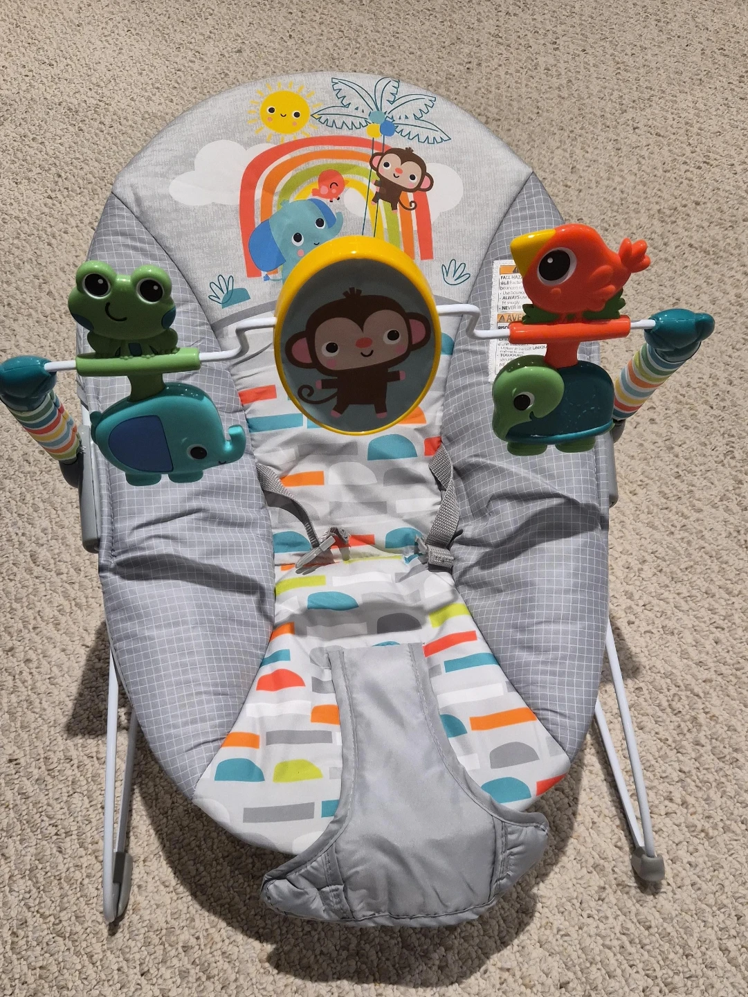 Baby Bouncer Seat with Toys