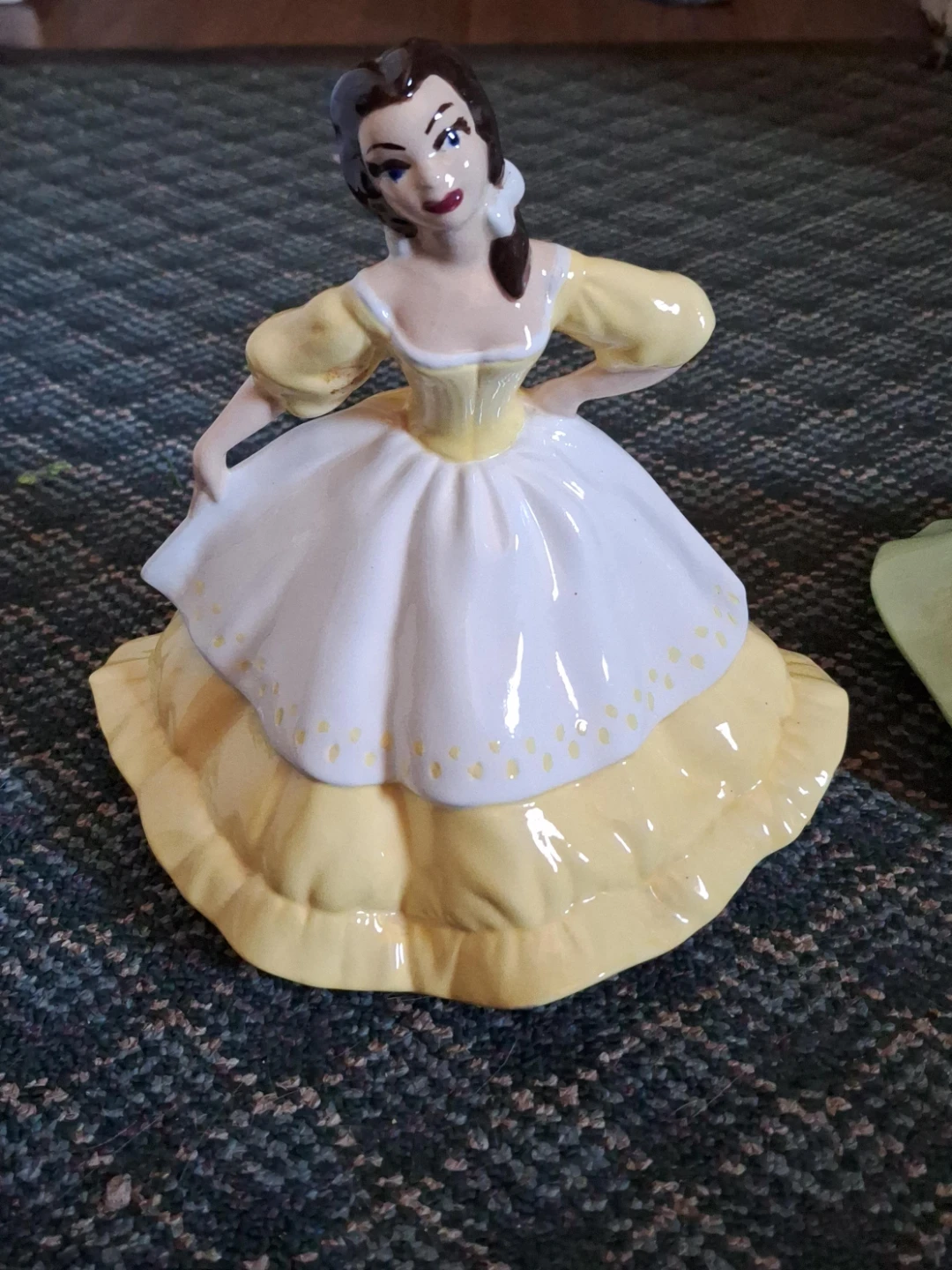 Vintage Porcelain Lady Figurine