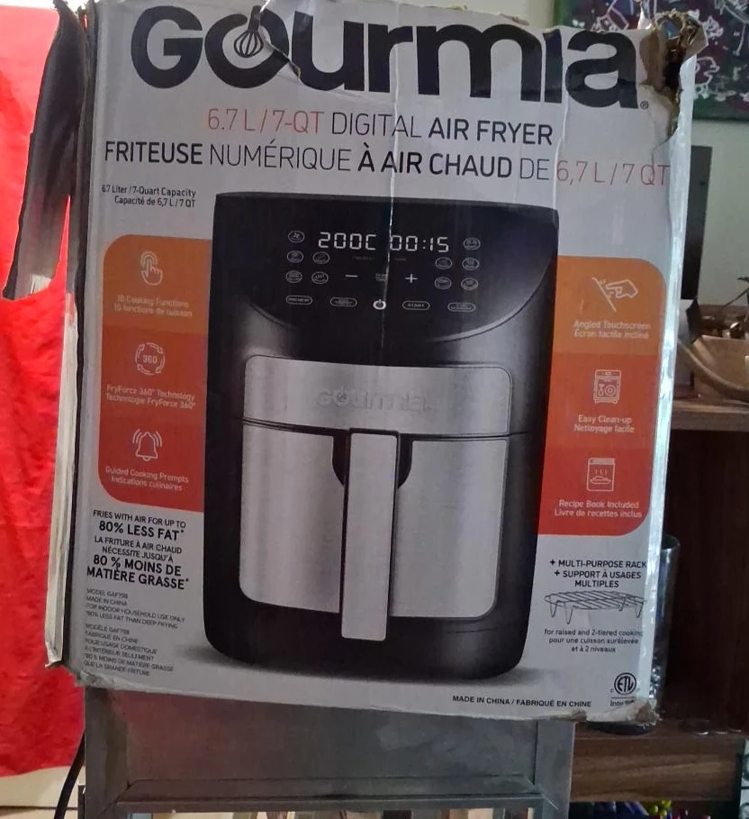 Gourmia 6.7L/7-QT Digital Air Fryer