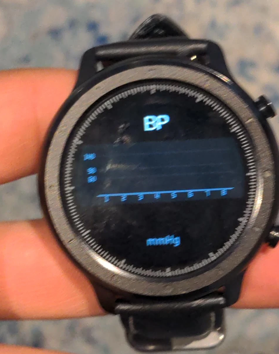 Smart Watch with Blood Pressure Monitoring