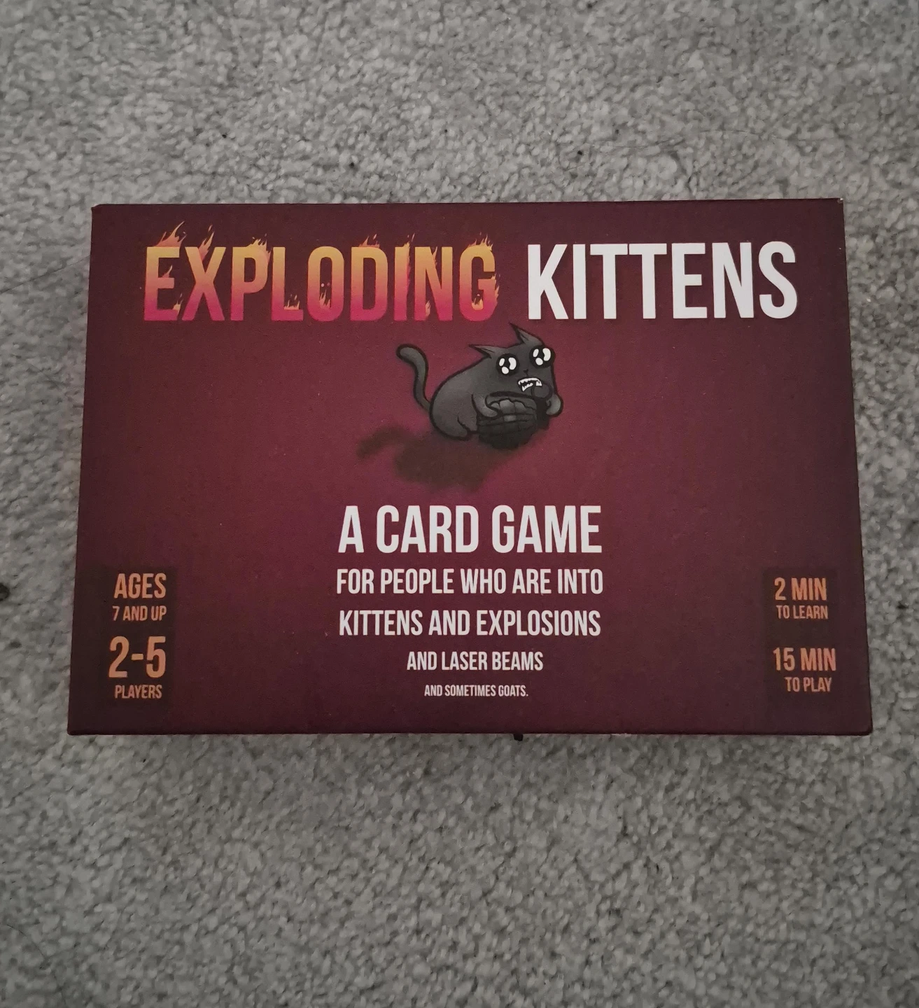 Exploding Kittens Card Game
