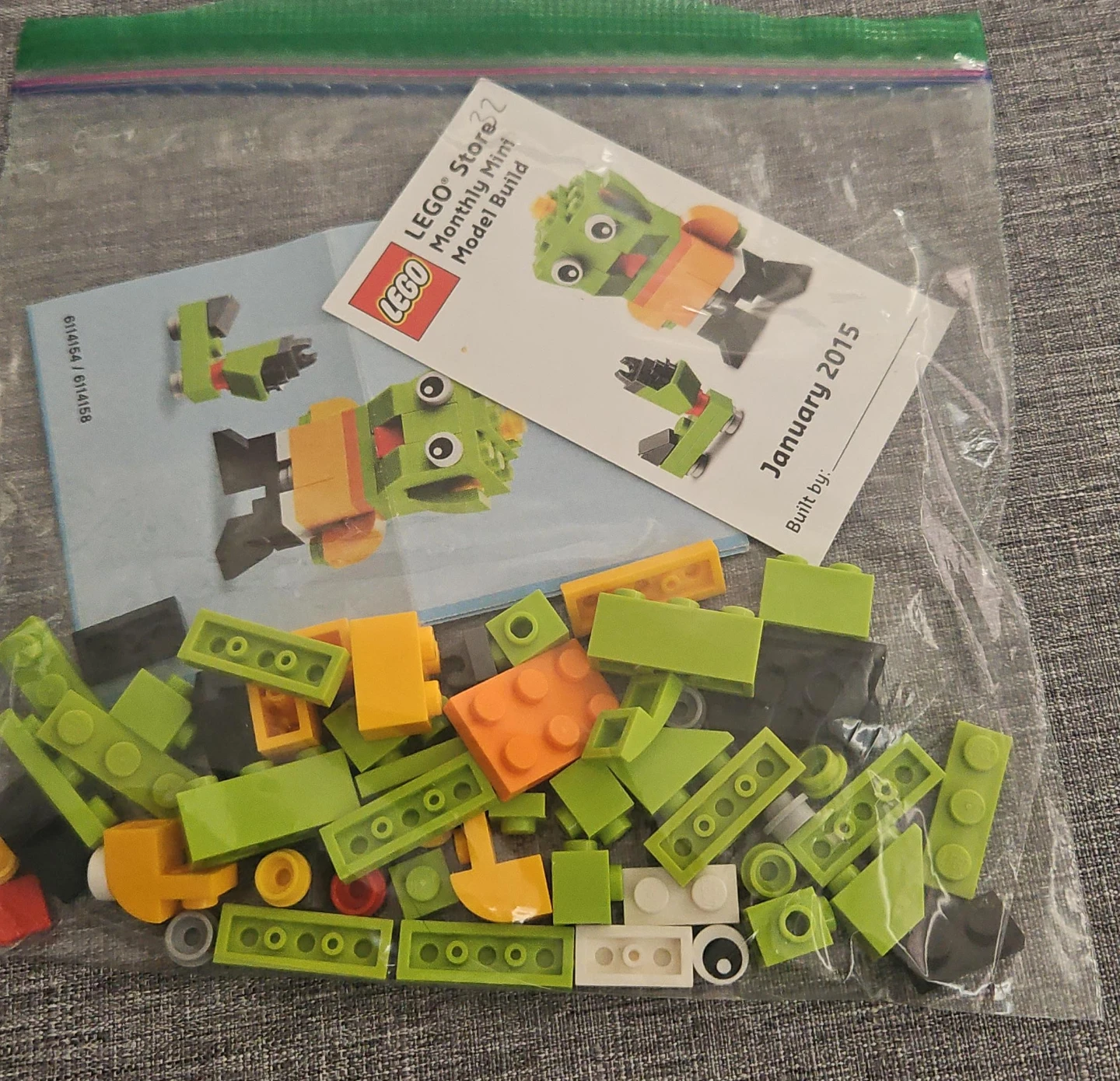 LEGO Monthly Mini Model Build January 2015