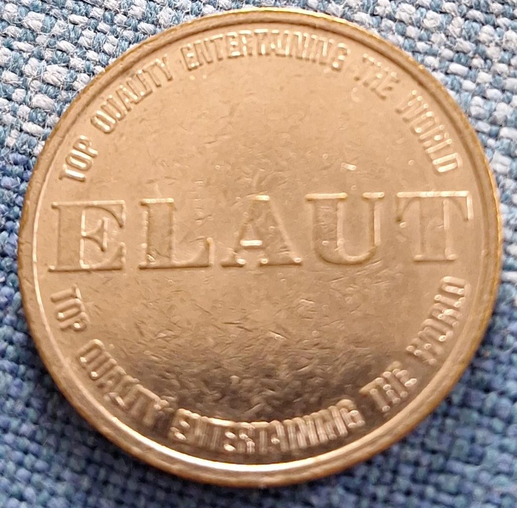 Elaut Arcade Game Token