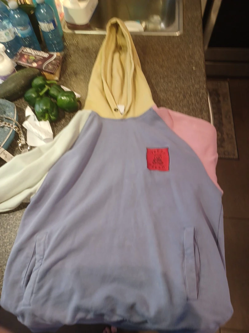 Teddy fresh Colour Block Hoodie