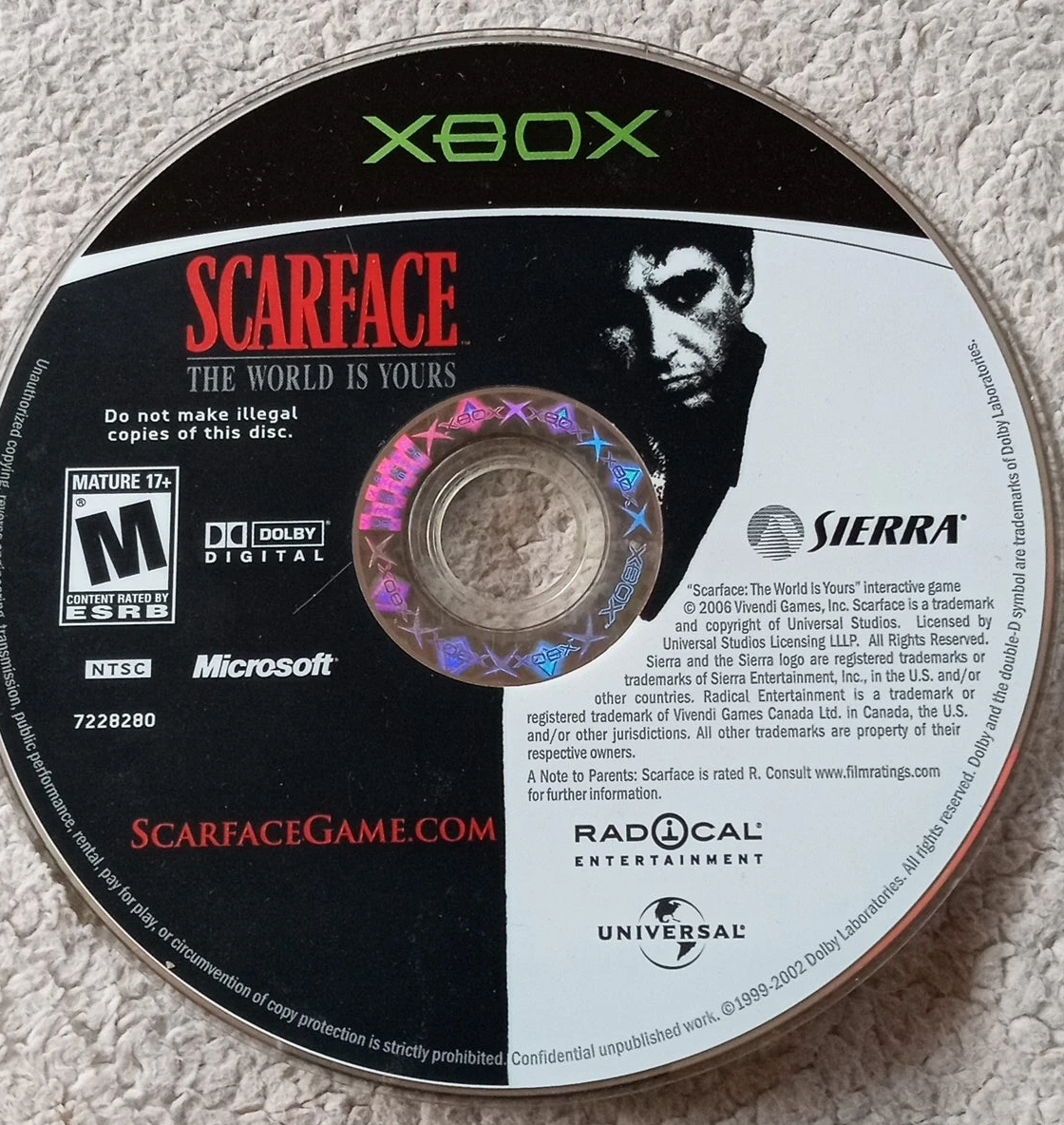 Scarface: The World Is Yours for Original Xbox