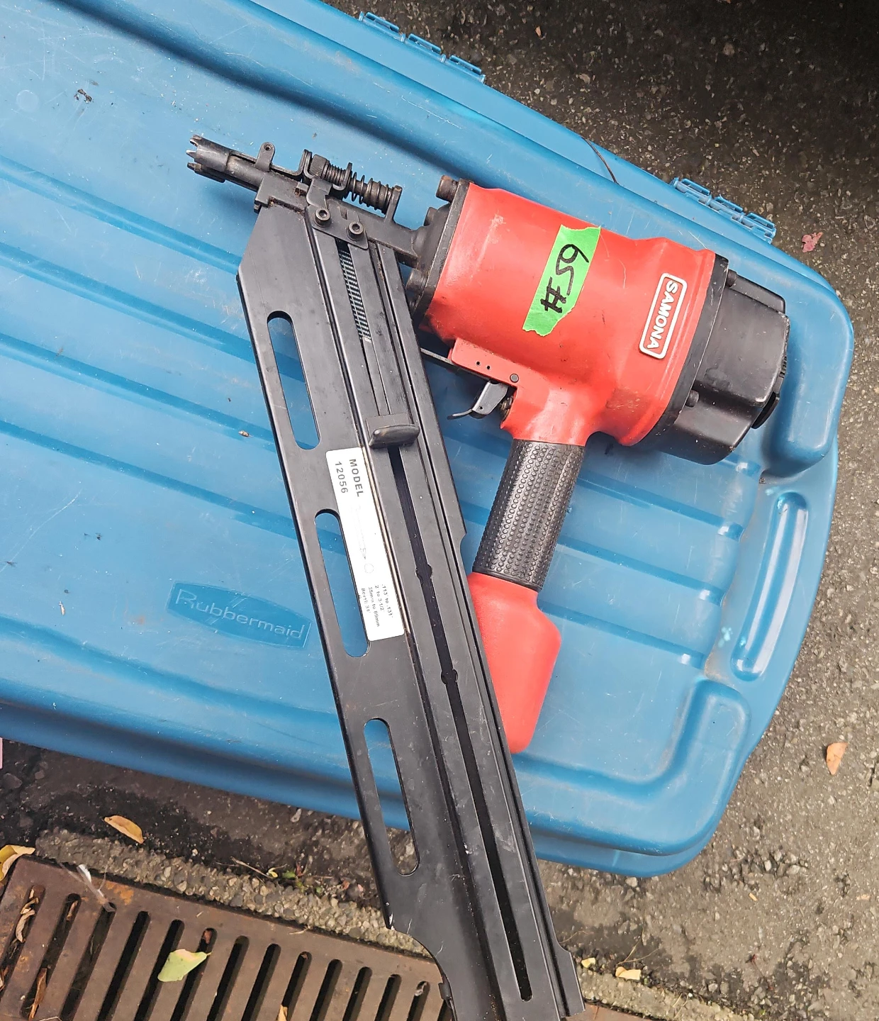 Samona Model 12056 Pneumatic Nailer