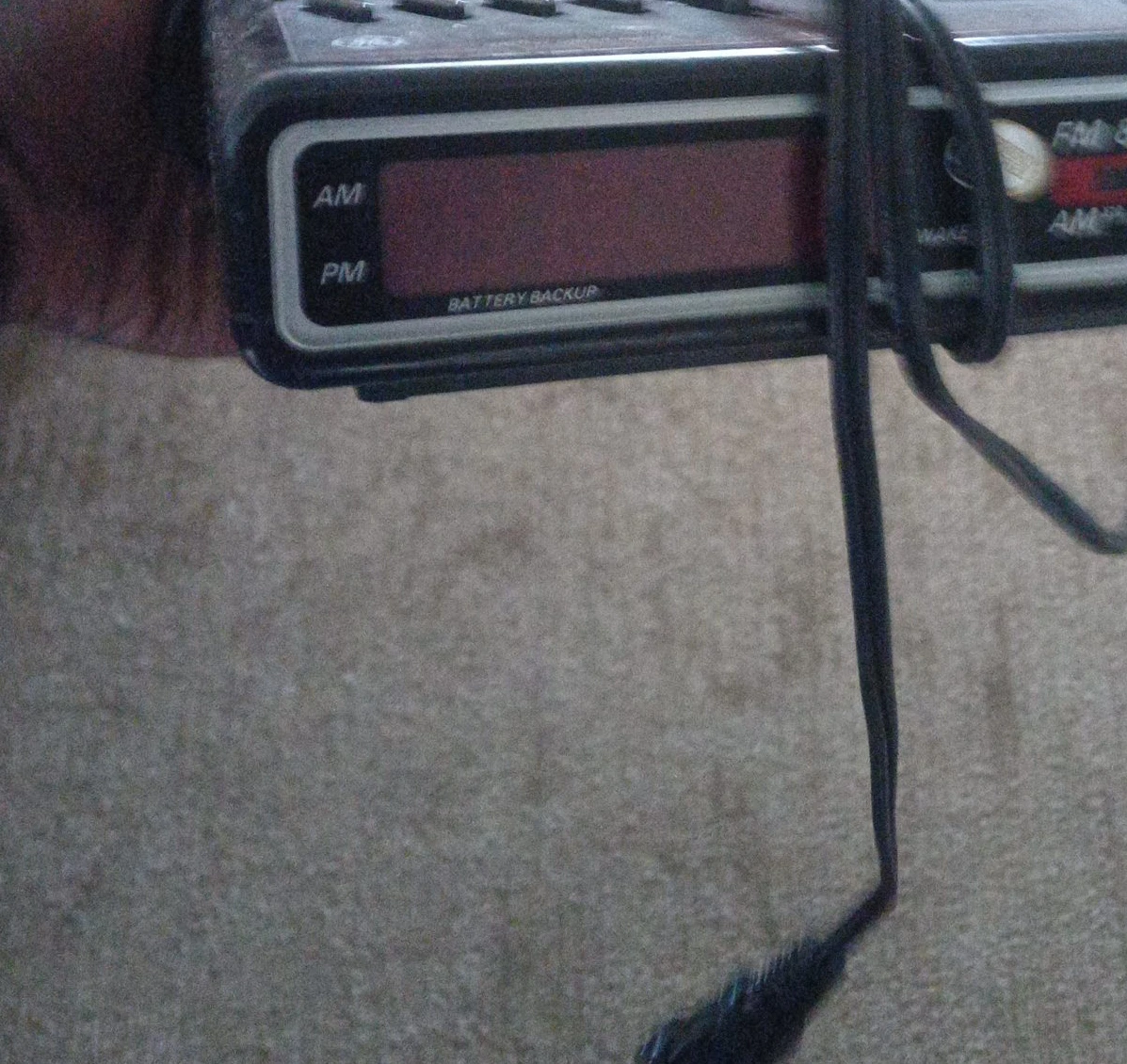 GE Digital AM/FM Alarm Clock Radio