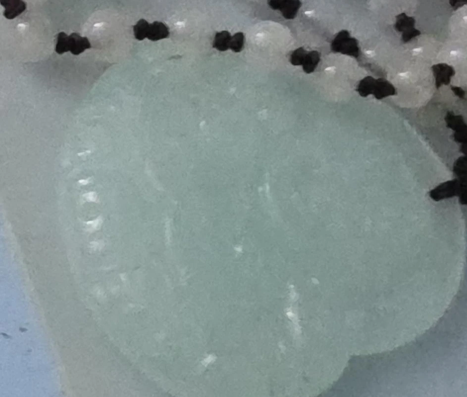 Light Green Jade Pendant Necklace