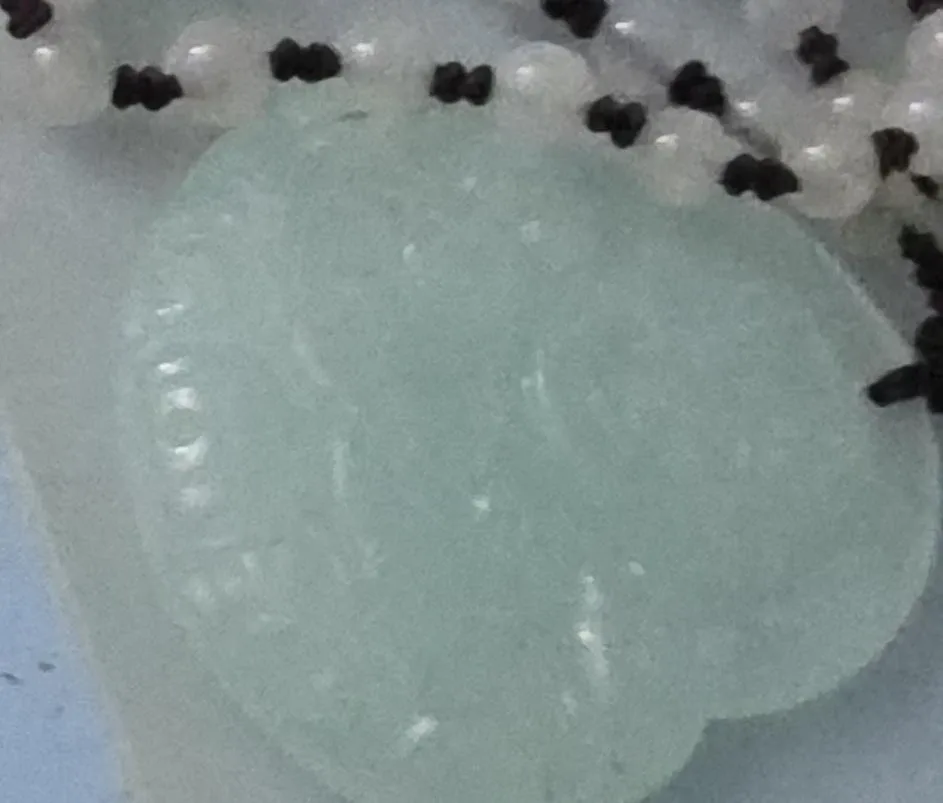Light Green Jade Pendant Necklace