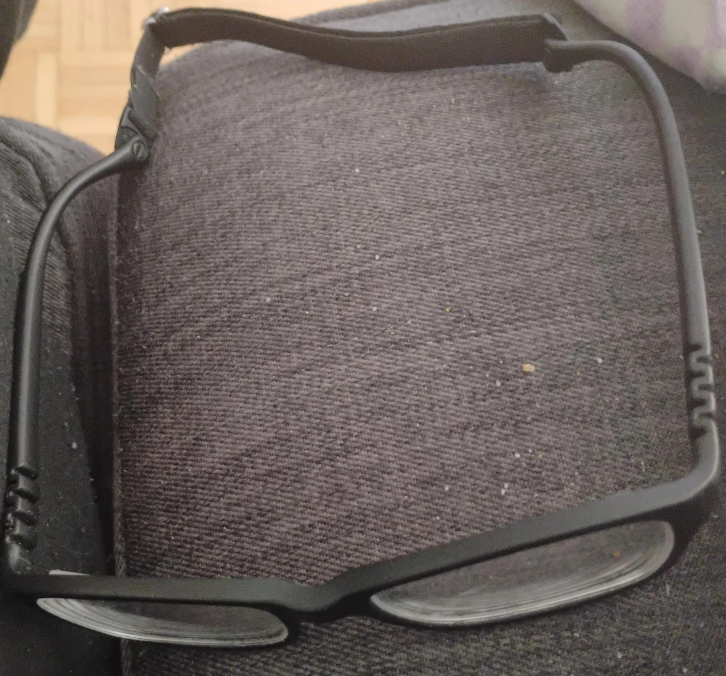 Black Prescription Glasses with Flexible Strap