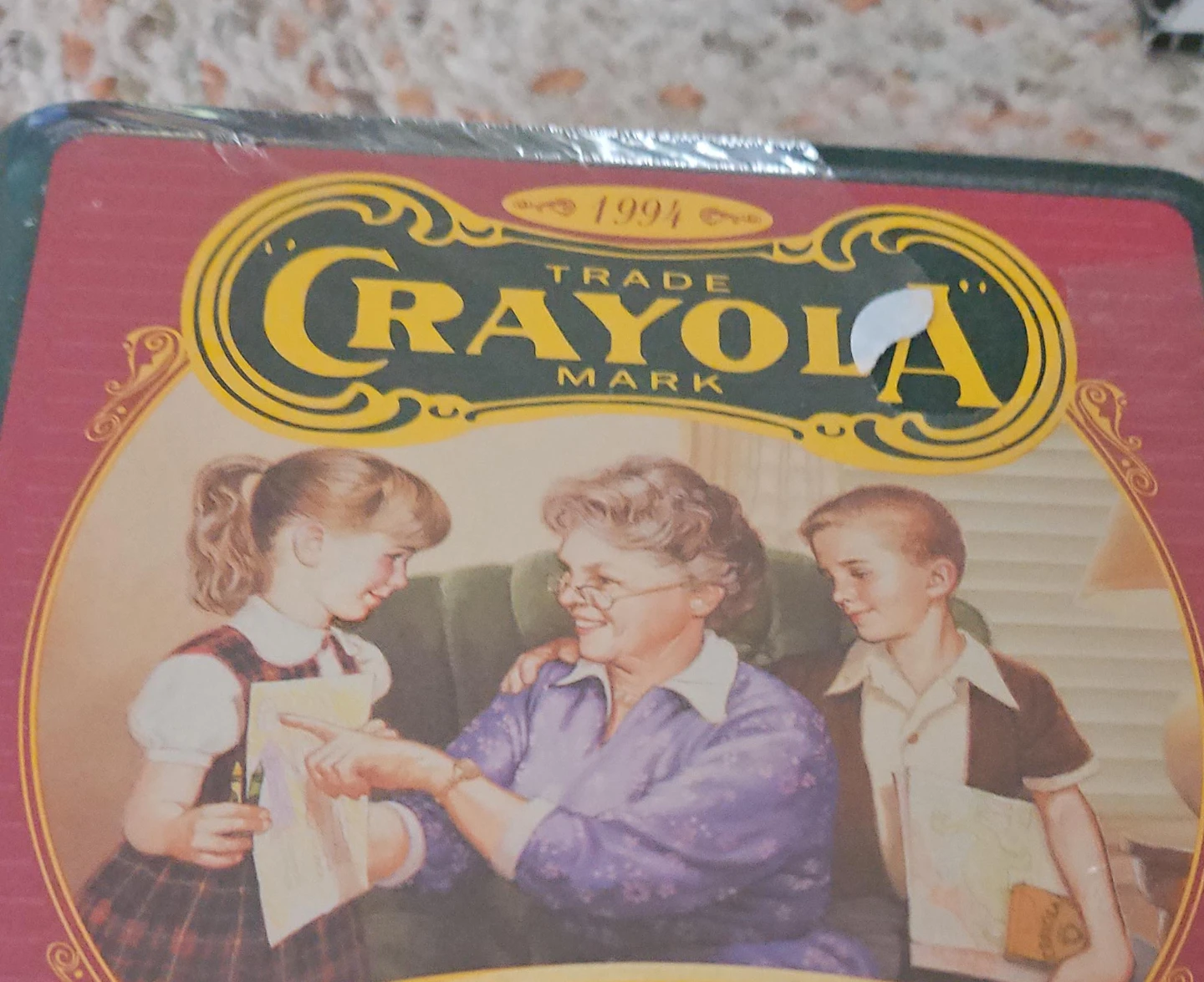 Vintage 1994 Crayola Collector Tin