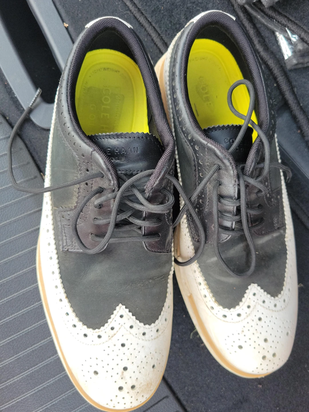 Cole Haan Golf Shoes - Black and White