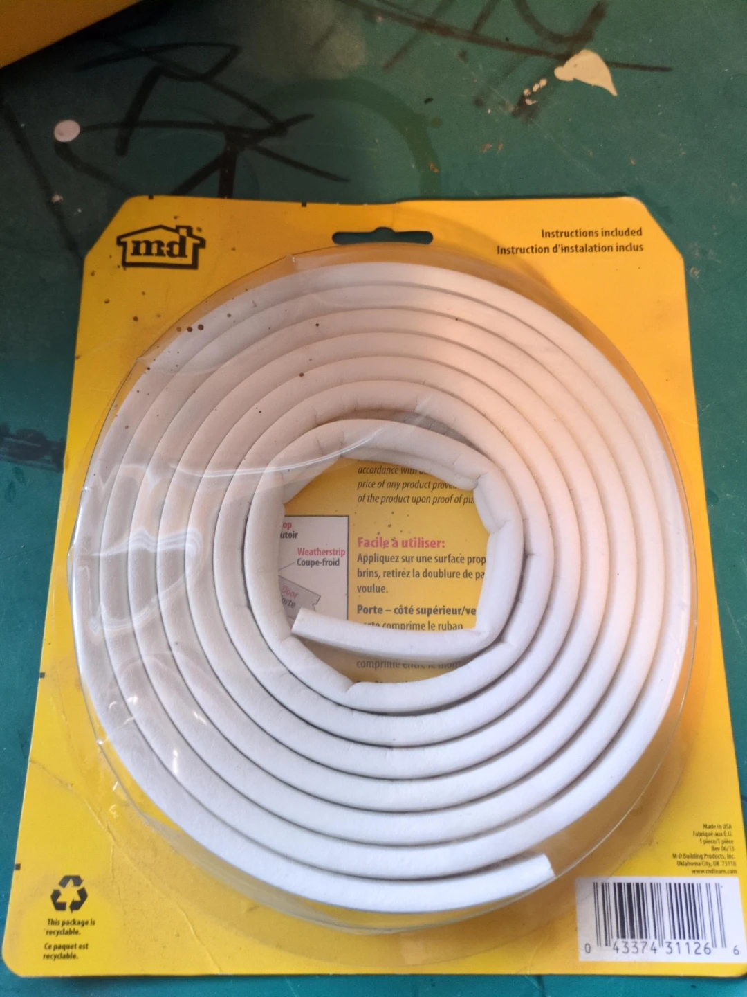 M-D Building Products Foam Weatherstrip