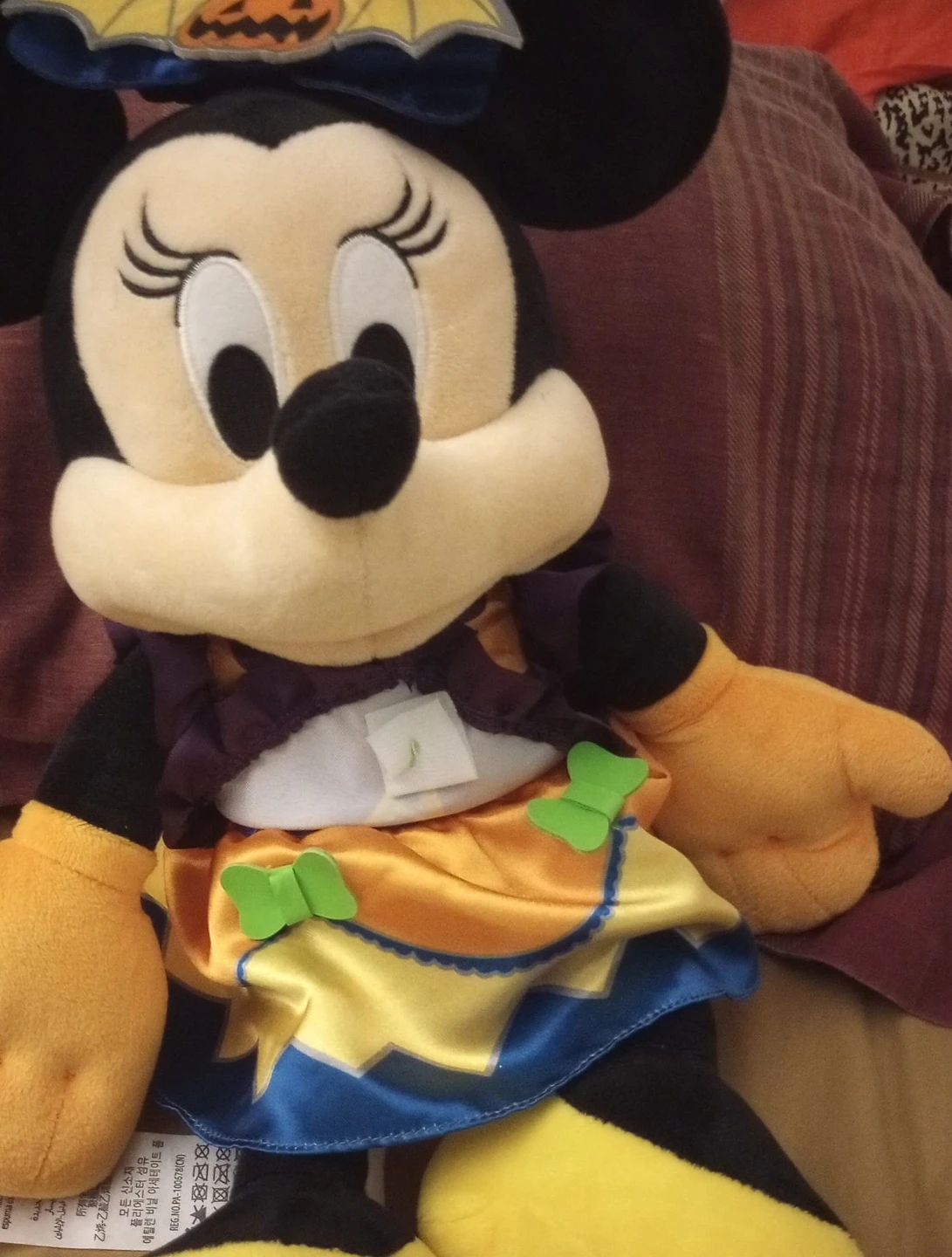 Disney Halloween Minnie Mouse Plush