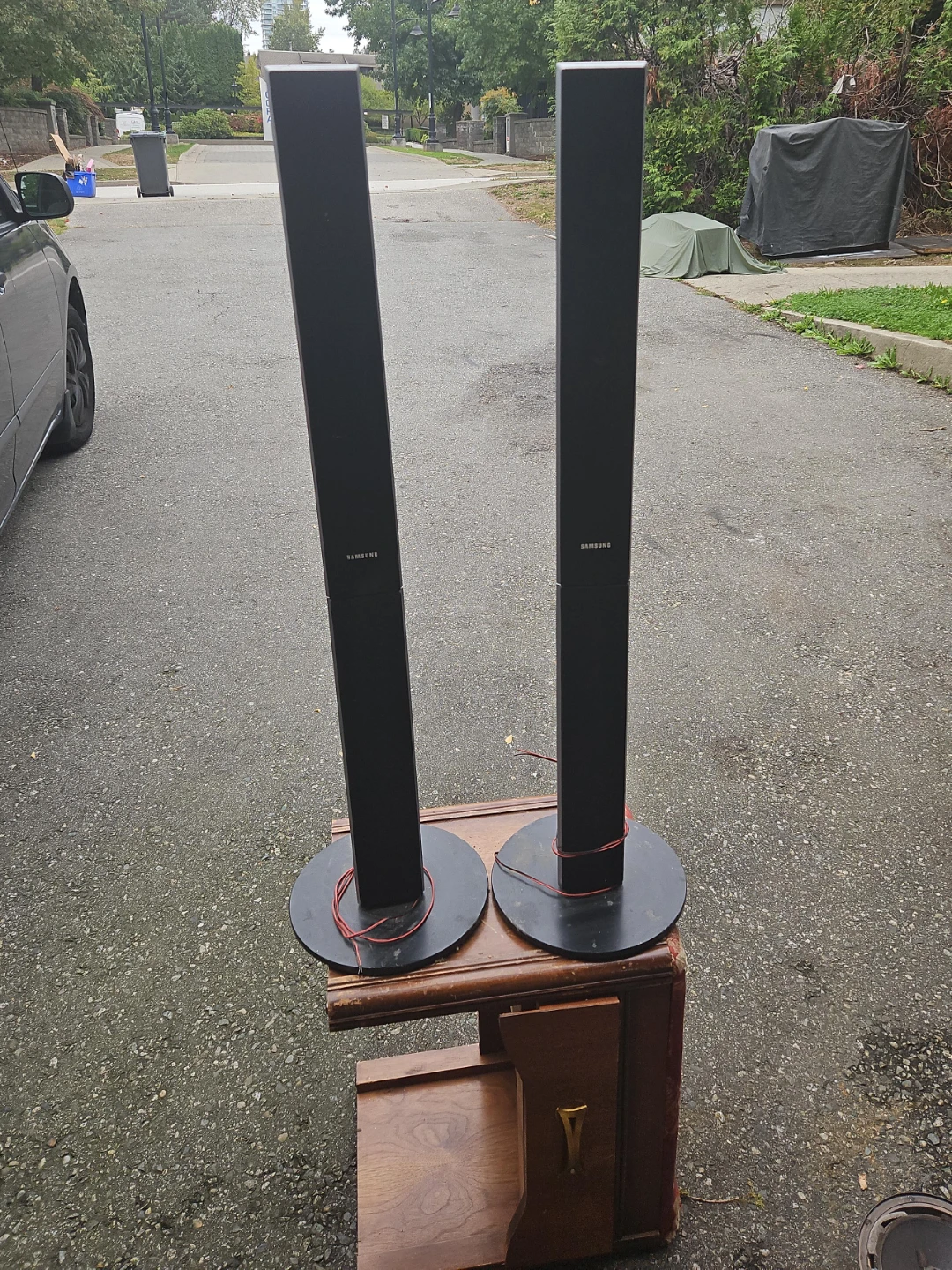 Samsung PS-FTQ85 Tall Speakers