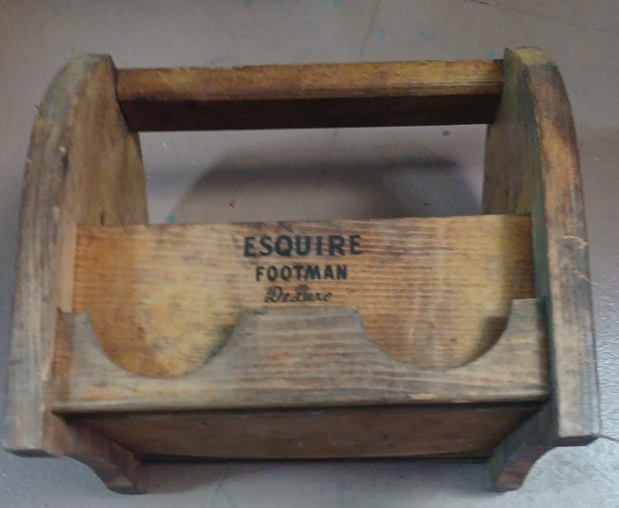 Vintage Esquire Footman Deluxe Shoe Shine Kit