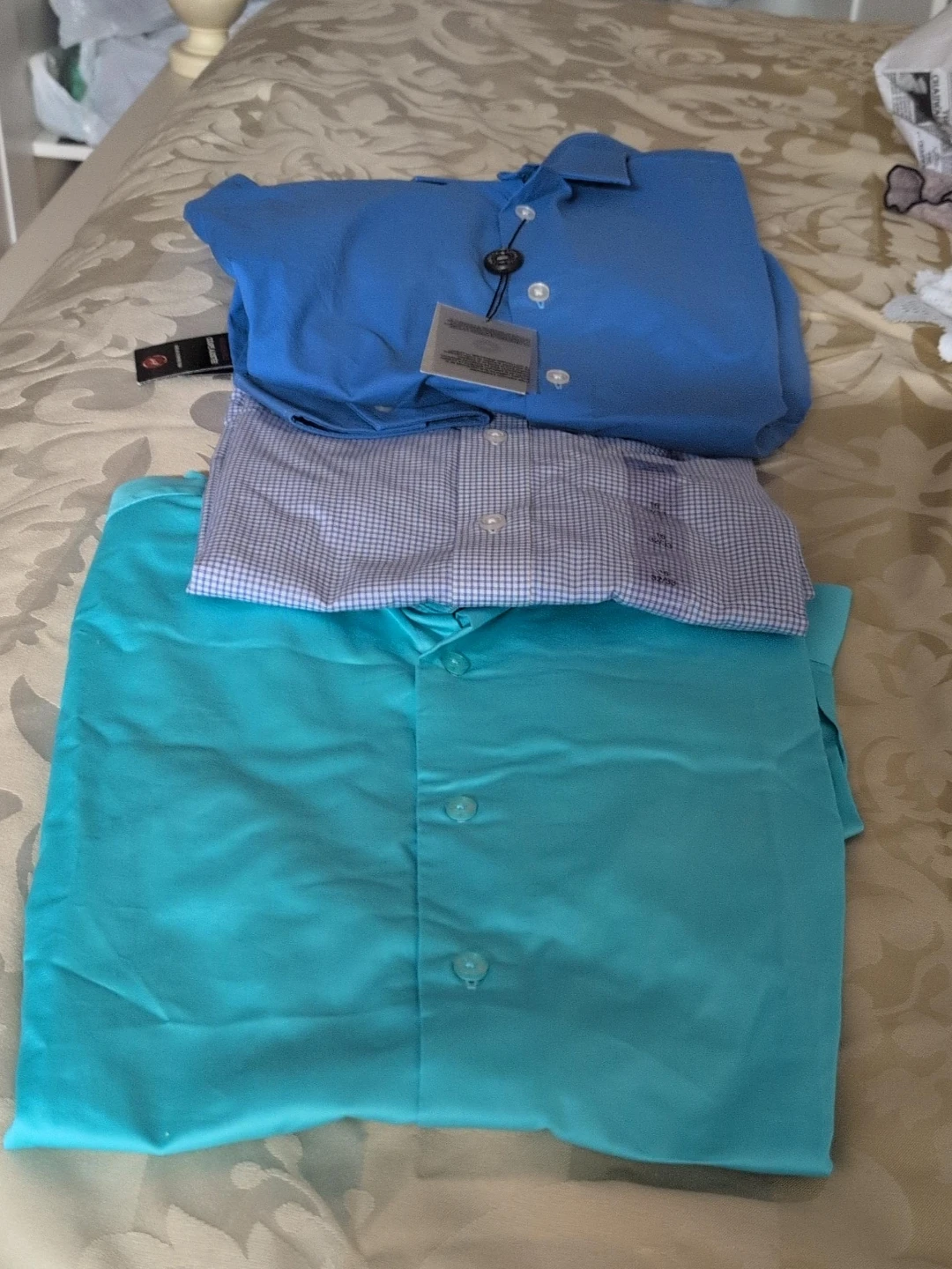 Three Men's Dress Shirts