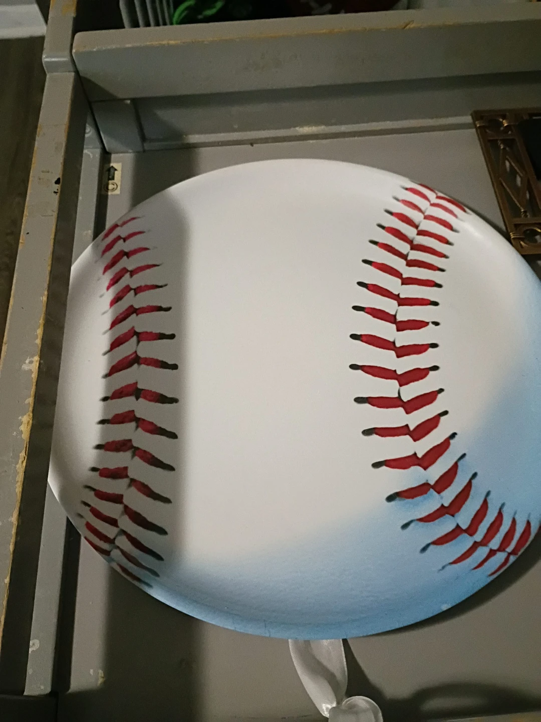Baseball Design Plate
