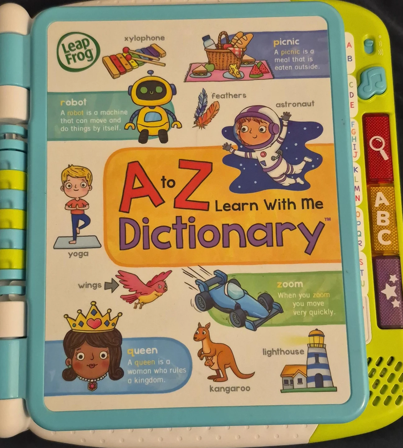 LeapFrog A to Z Learn With Me Dictionary