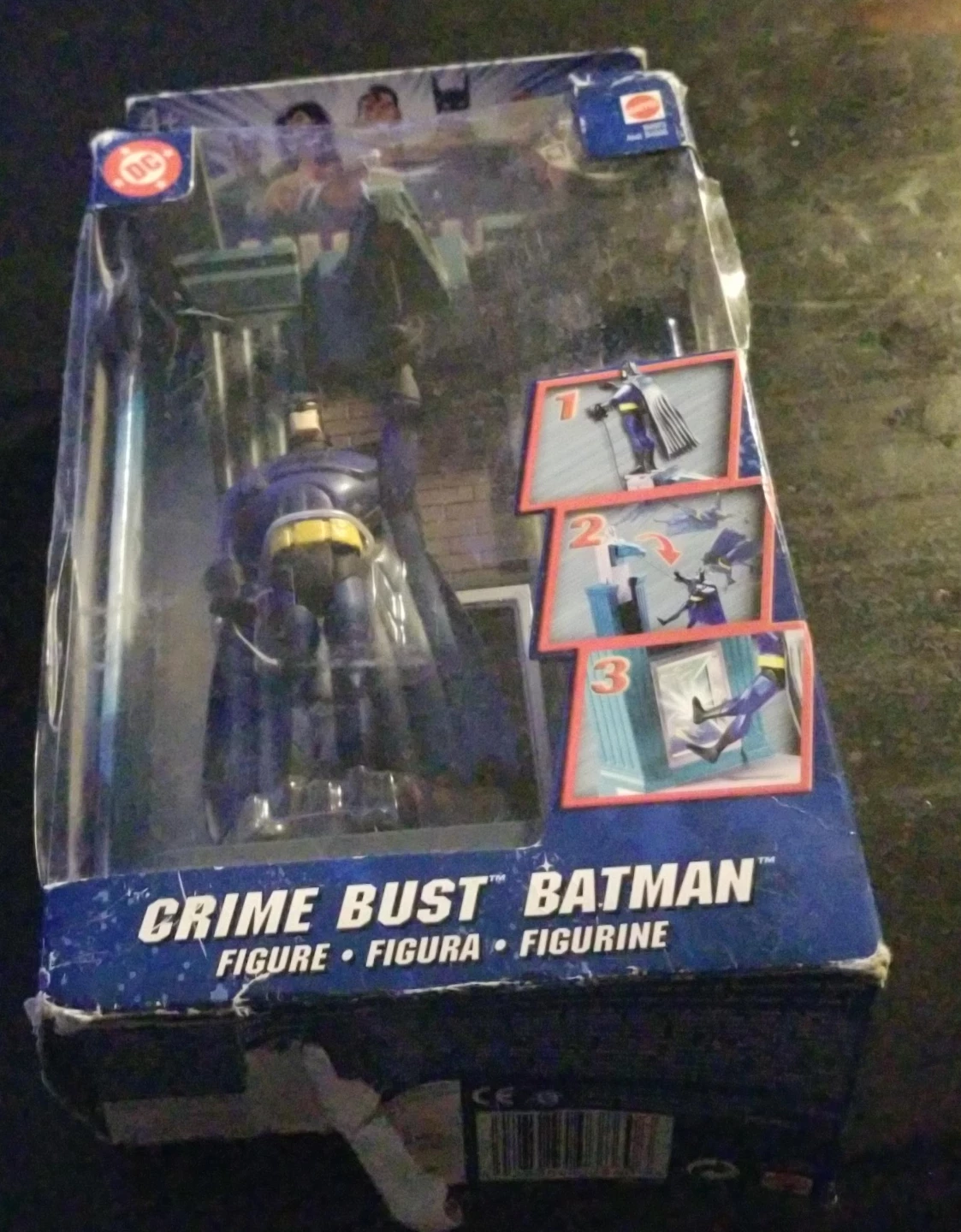 Mattel Crime Bust Batman Action Figure