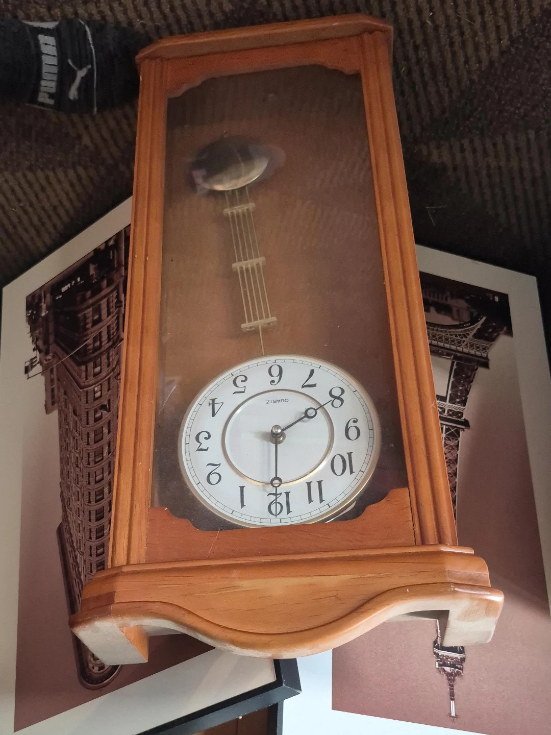 Vintage Style Quartz Wall Clock - photo 3