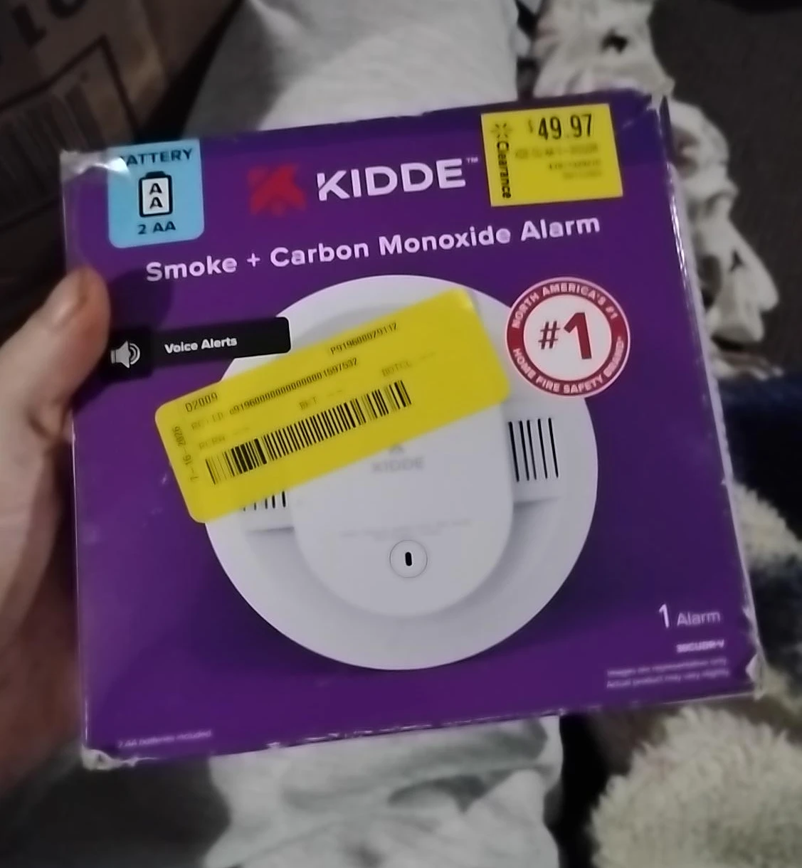 Kidde Smoke and Carbon Monoxide Alarm
