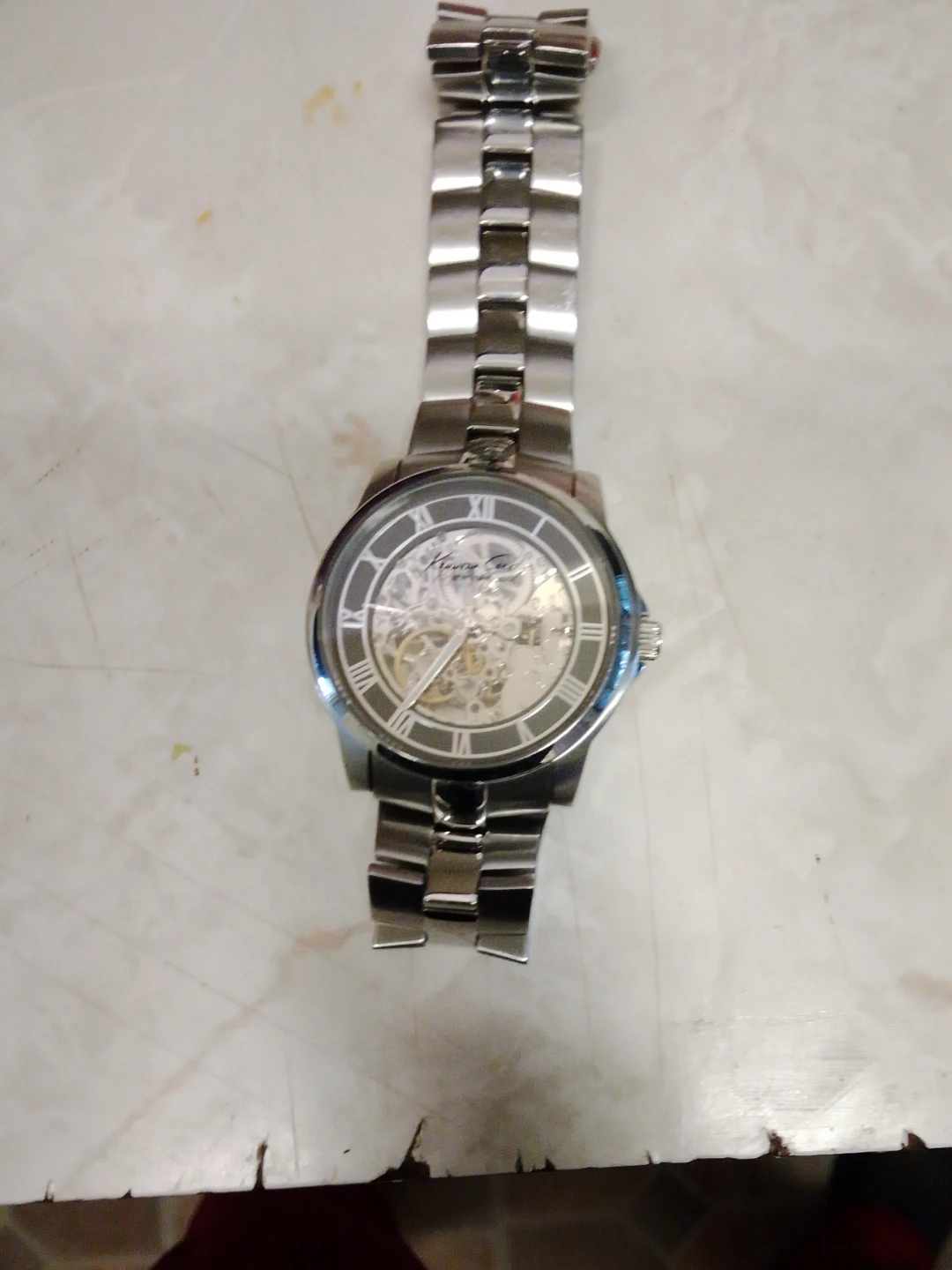 Kenneth Cole Skeleton Automatic Watch