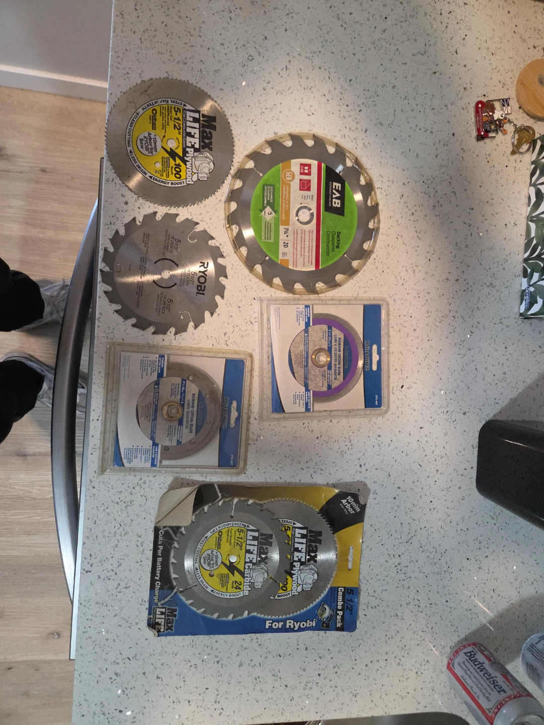 Assorted Power Saw Blades