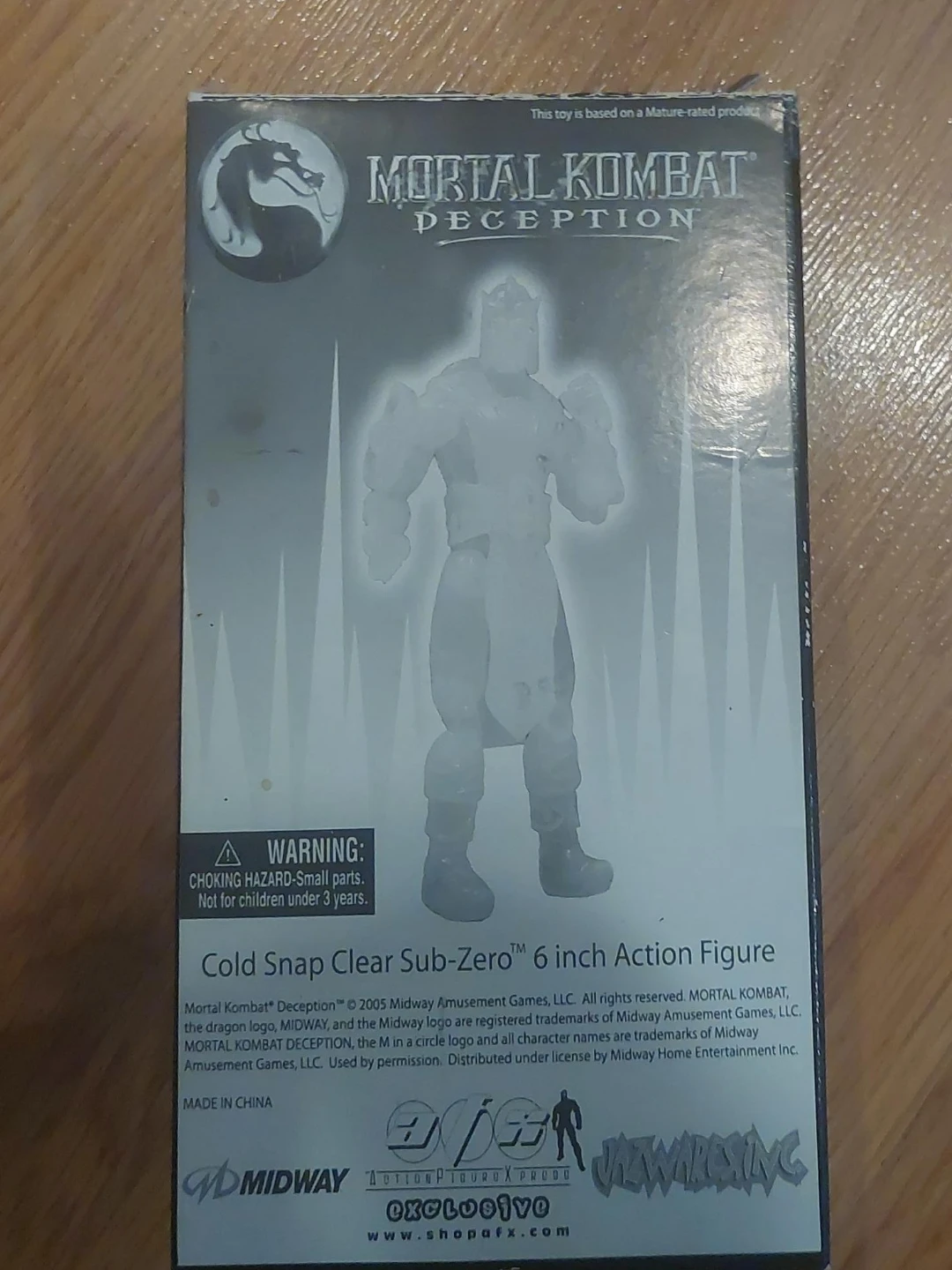 Mortal Kombat (cold snap Sub Zero 6 inch)