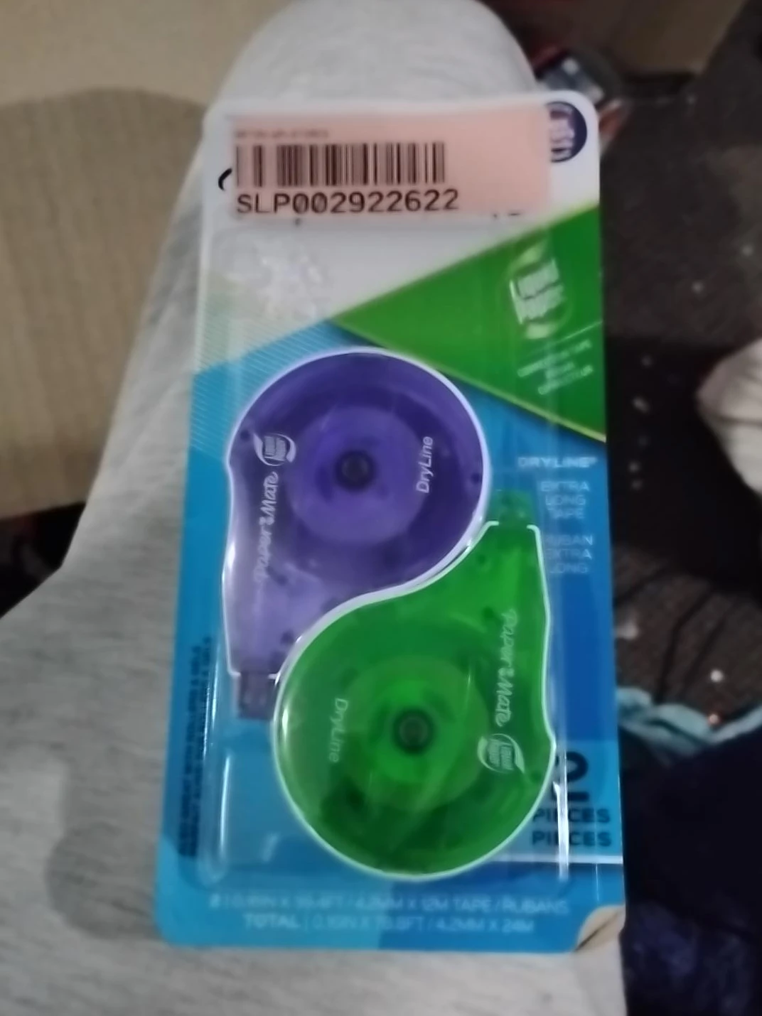 Paper Mate DryLine Correction Tape 2 Pack