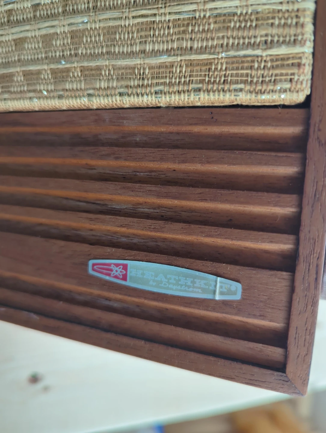 2 speaker Vintage Heathkit by Daystrom Speaker