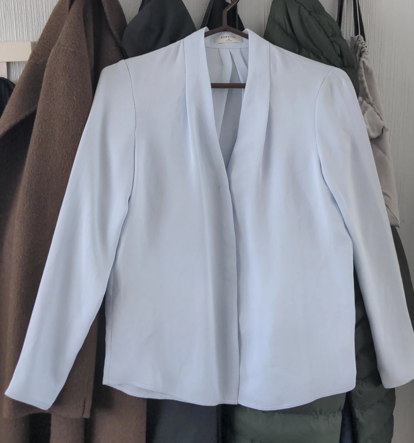 Babaton Light Blue Blouse