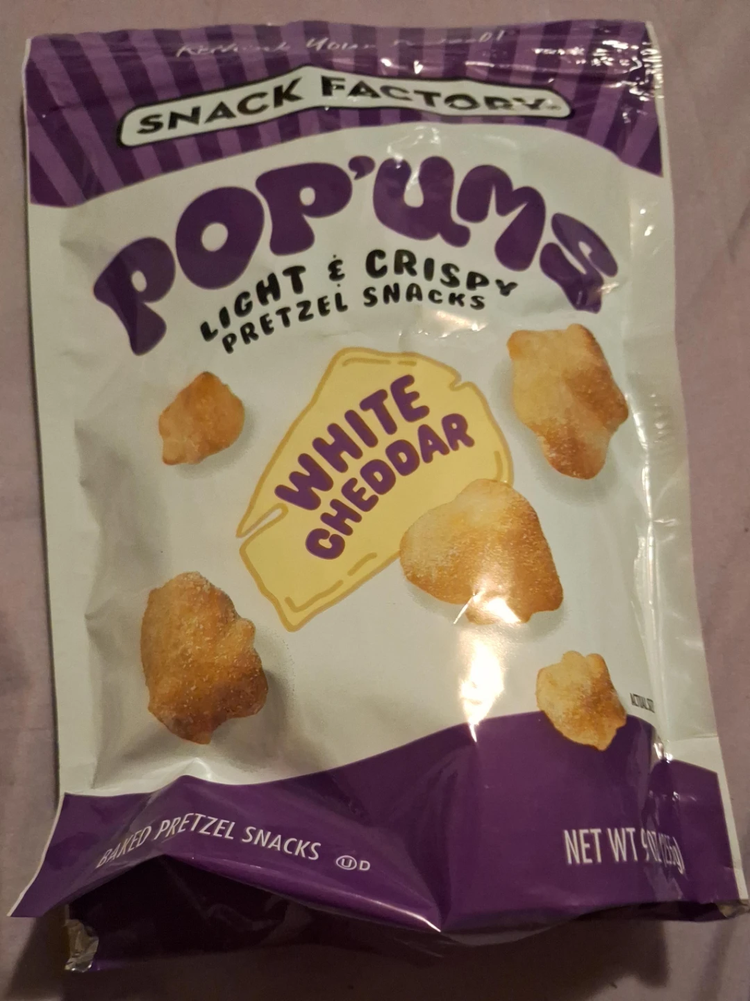 Snack Factory Pop'ums White Cheddar Pretzel Snacks
