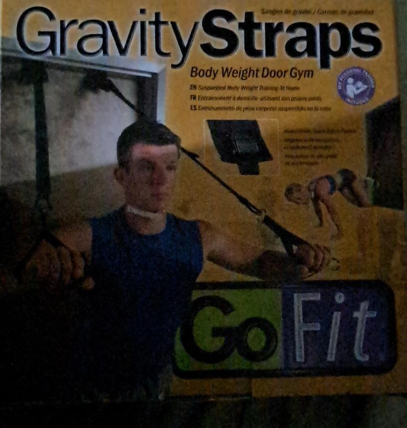 GoFit Gravity Straps Body Weight Door Gym