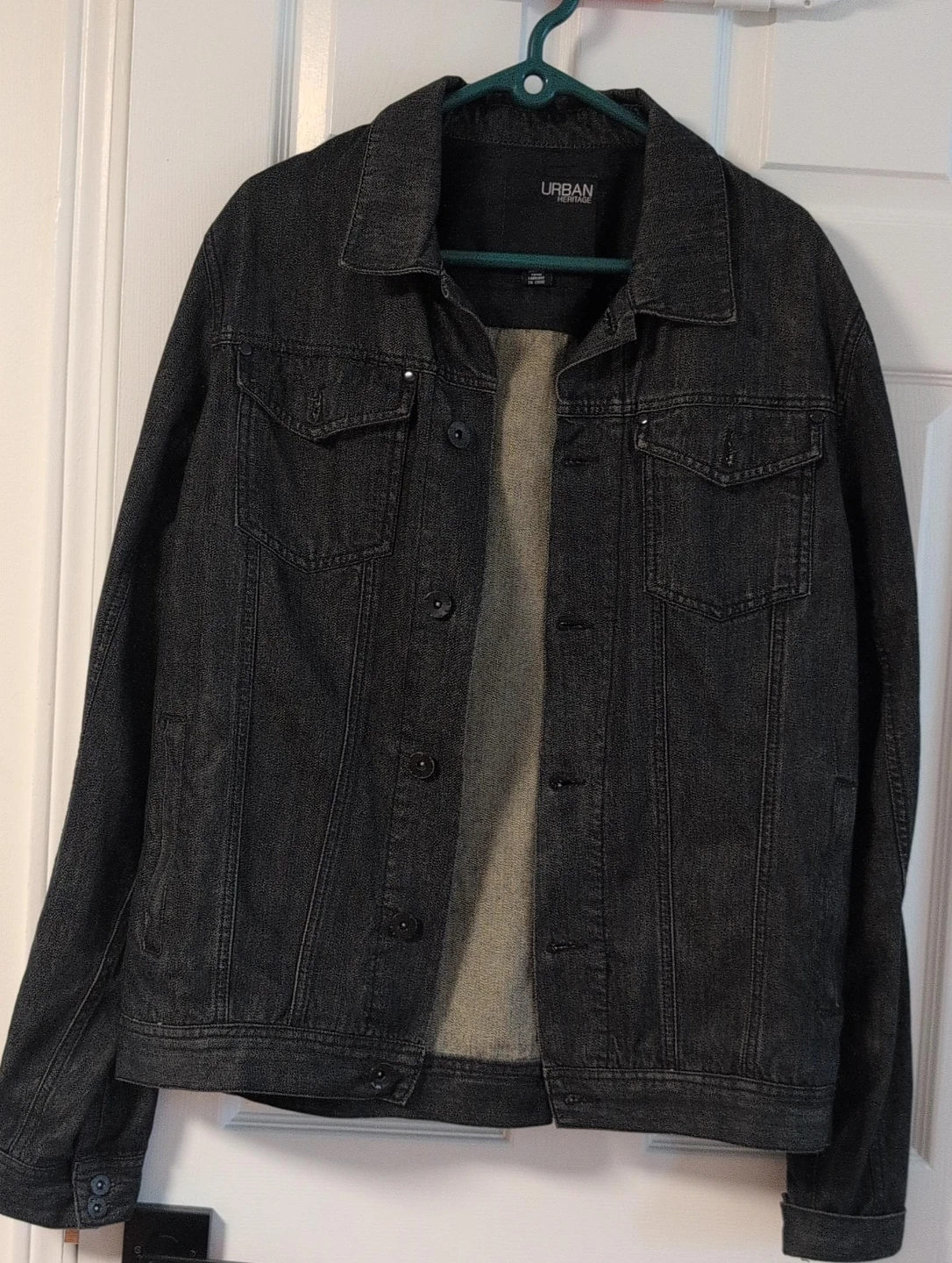 Urban Heritage Black Denim Jacket