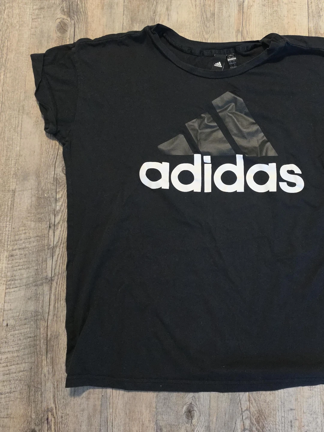 Adidas Black T-Shirt
