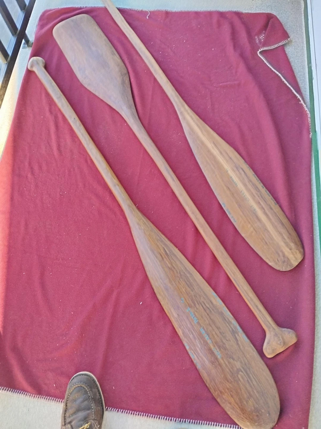 Costom Hand carved cedar Canoe Paddles