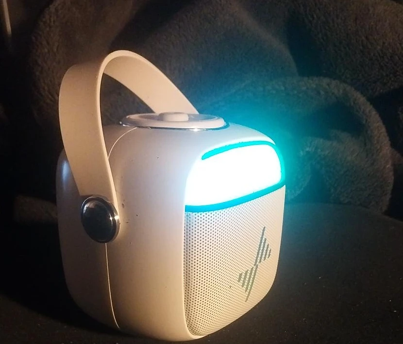 Lenrue Portable Bluetooth Speaker with LED Light