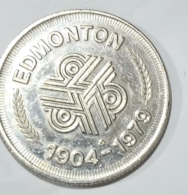 Edmonton 75th Anniversary Commemorative Token 1904-1979