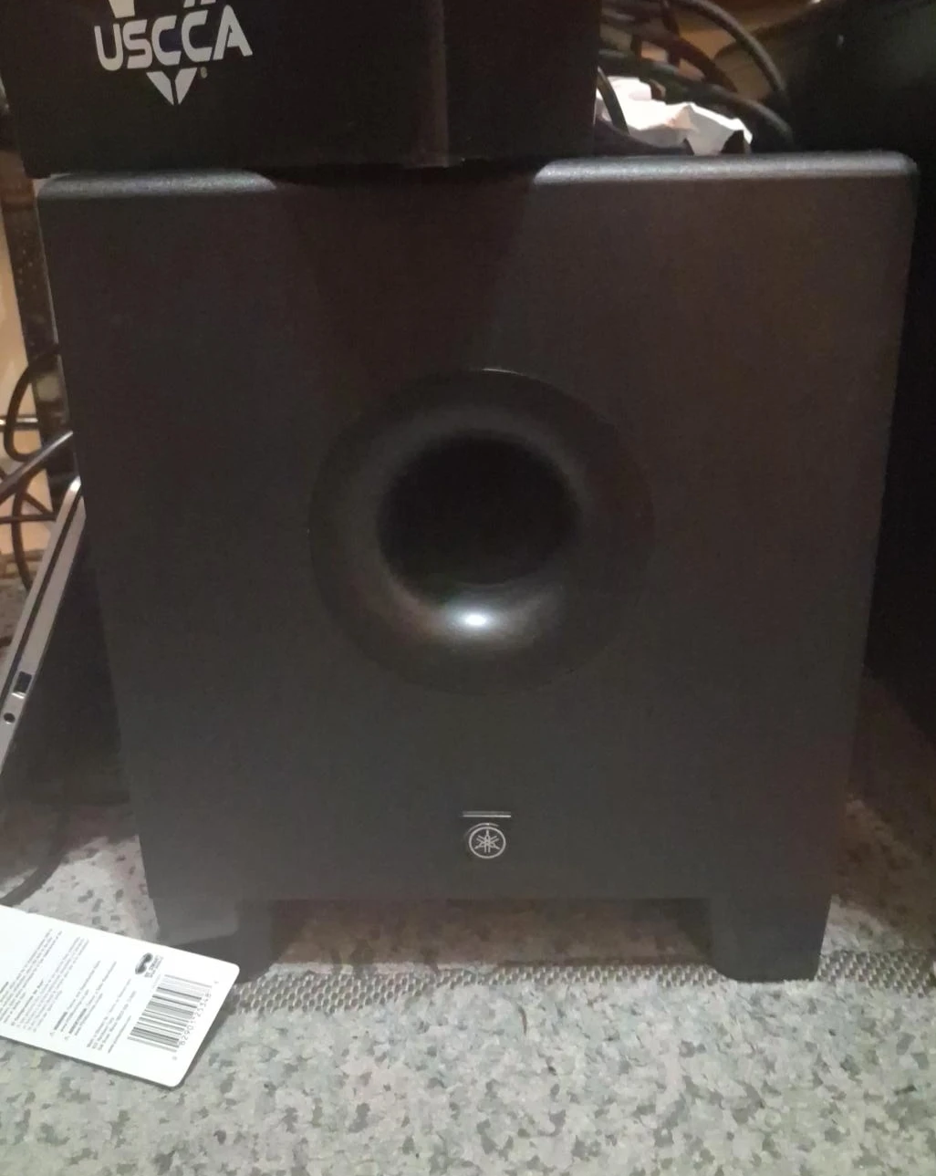 Yamaha Powered Sub for home DJ set up Studio monitors addition