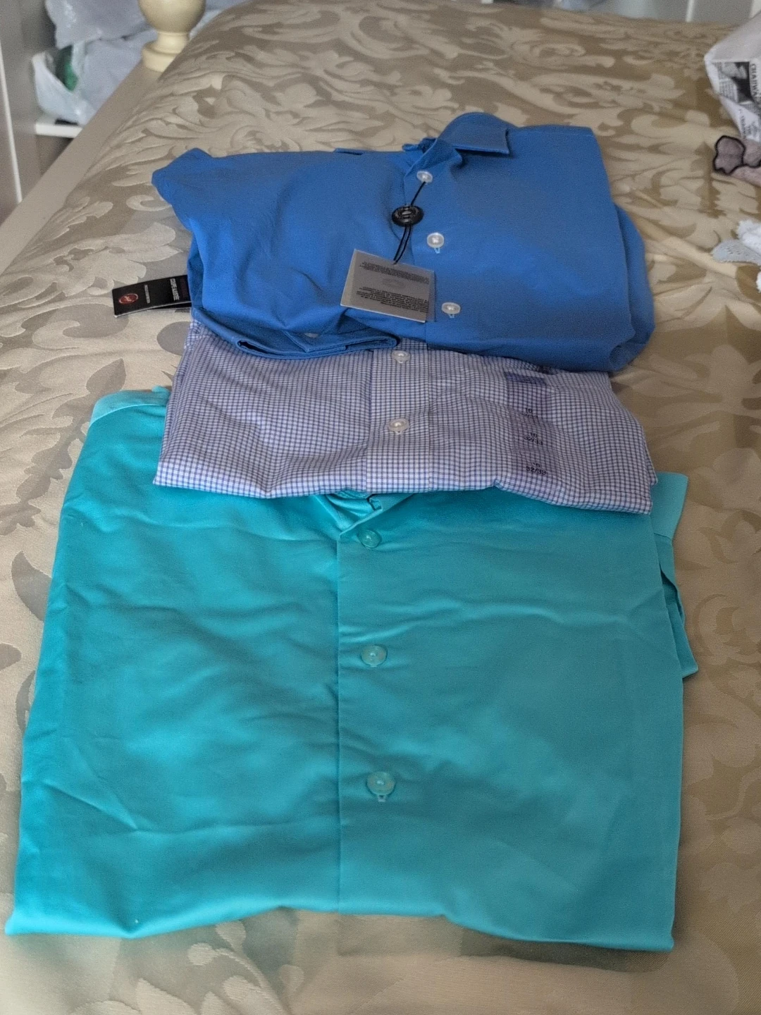Three Men's Dress Shirts