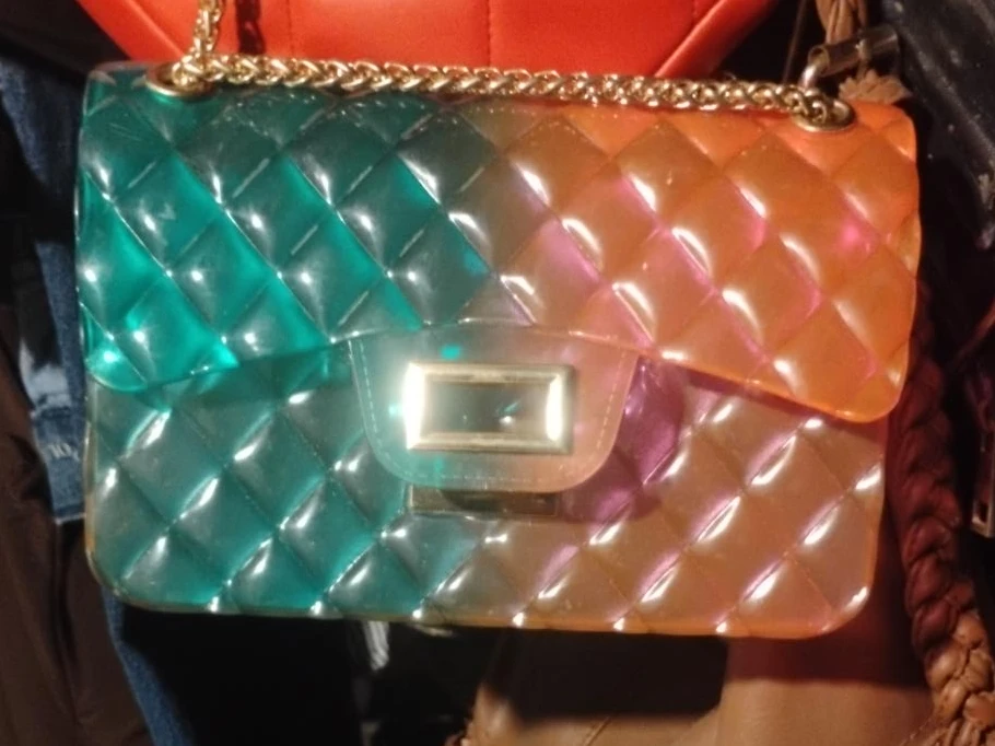 Quilted Jelly Shoulder Bag