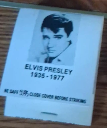 Elvis Presley Collectible Matchbooks