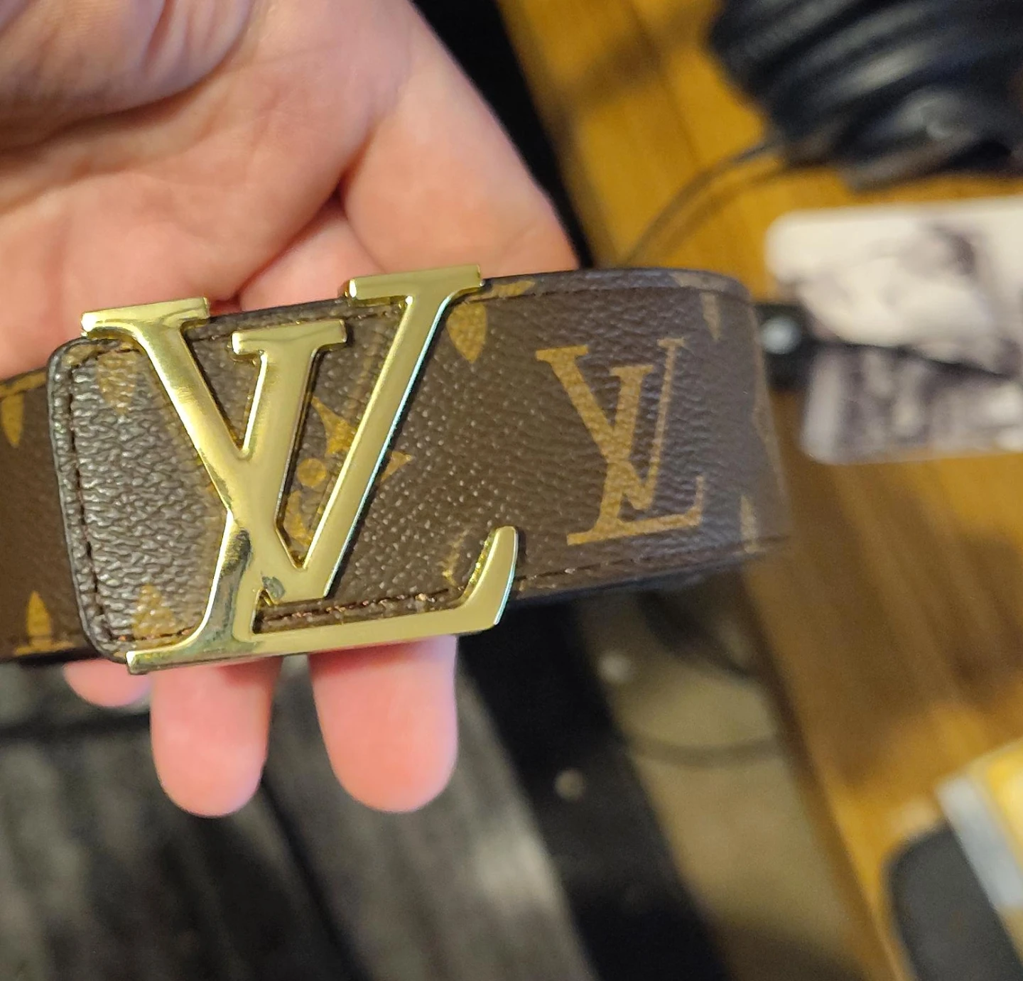 Louis Vuitton Monogram Belt