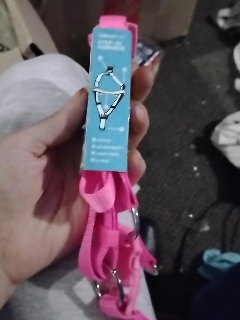 Vibrant Life Pink Step-In Harness