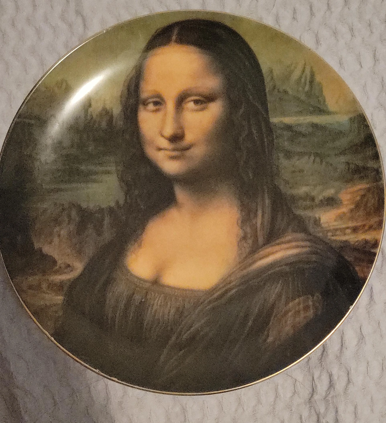 Mona Lisa Decorative Plate